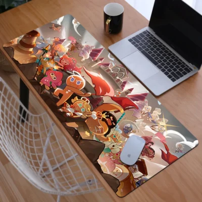 Mouse Pads Cookie Run Kingdom Rubber Mat Deskmat Mause Pad Gamer Keyboard Gaming Pc Accessories Mausepad 10 - Cookie Run Kingdom Store