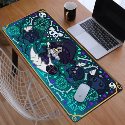 Mouse Pads Cookie Run Kingdom Rubber Mat Deskmat Mause Pad Gamer Keyboard Gaming Pc Accessories Mausepad 5 - Cookie Run Kingdom Store
