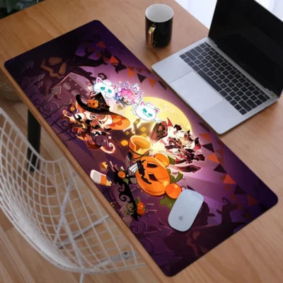 Mouse Pads Cookie Run Kingdom Rubber Mat Deskmat Mause Pad Gamer Keyboard Gaming Pc Accessories Mausepad 8 - Cookie Run Kingdom Store