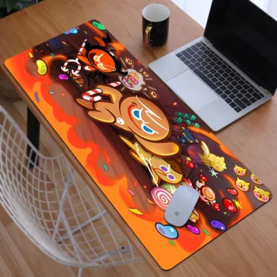 Mouse Pads Cookie Run Kingdom Rubber Mat Deskmat Mause Pad Gamer Keyboard Gaming Pc Accessories Mausepad 9 - Cookie Run Kingdom Store