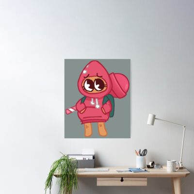 Strawberry Cookie! Cookie Run Kingdom Poster Official Cookie Run Kingdom Merch