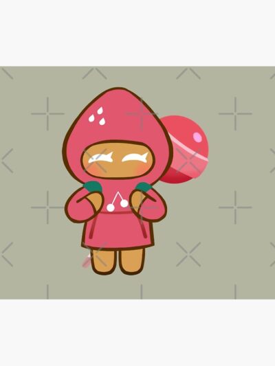 Strawberry Cookie! Cookie Run Kingdom Tapestry Official Cookie Run Kingdom Merch