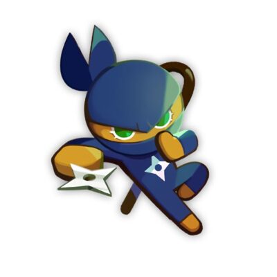 Ninja Cookie! Cookie Run Kingdom Tote Bag Official Cookie Run Kingdom Merch