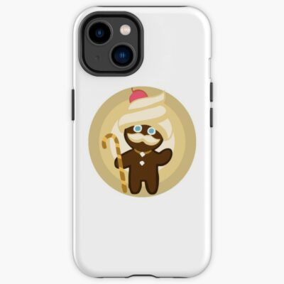 Buttercream Choco Cookie Run Kingdom Cookie With Circles Iphone Case Official Cookie Run Kingdom Merch