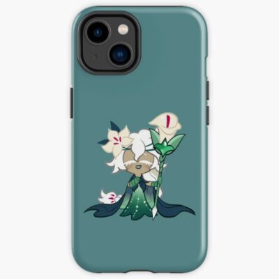 White Lily Cookie! Cookie Run Kingdom  Long Iphone Case Official Cookie Run Kingdom Merch