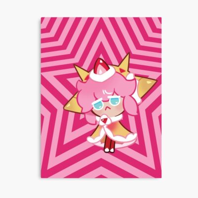 Strawberry Crepe Cookie! Cookie Run Kingdom Poster Official Cookie Run Kingdom Merch