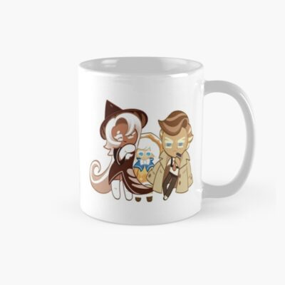 Latte + Creampuff + Almond Cookie Mug Official Cookie Run Kingdom Merch