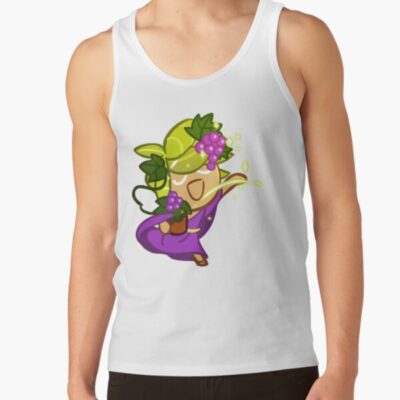 Cute Herb Cookie - Cookie Run Kingdom Character Tank Top Official Cookie Run Kingdom Merch