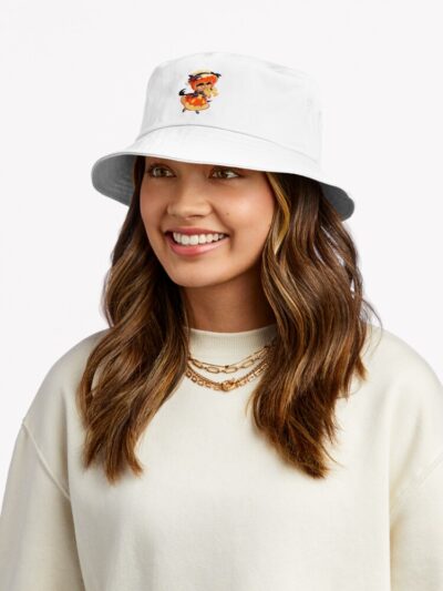 Pumpkin Pie Cookie - Cookie Run Kingdom Bucket Hat Official Cookie Run Kingdom Merch