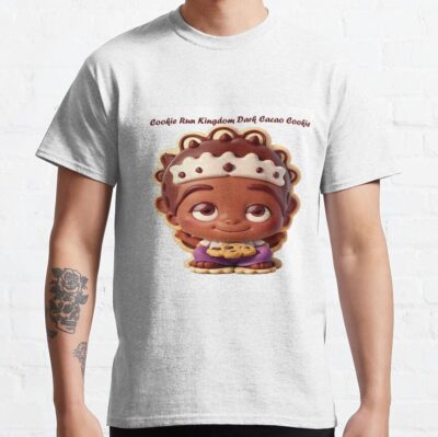 Cookie Run Kingdom Dark Cacao Cookie T-Shirt Official Cookie Run Kingdom Merch