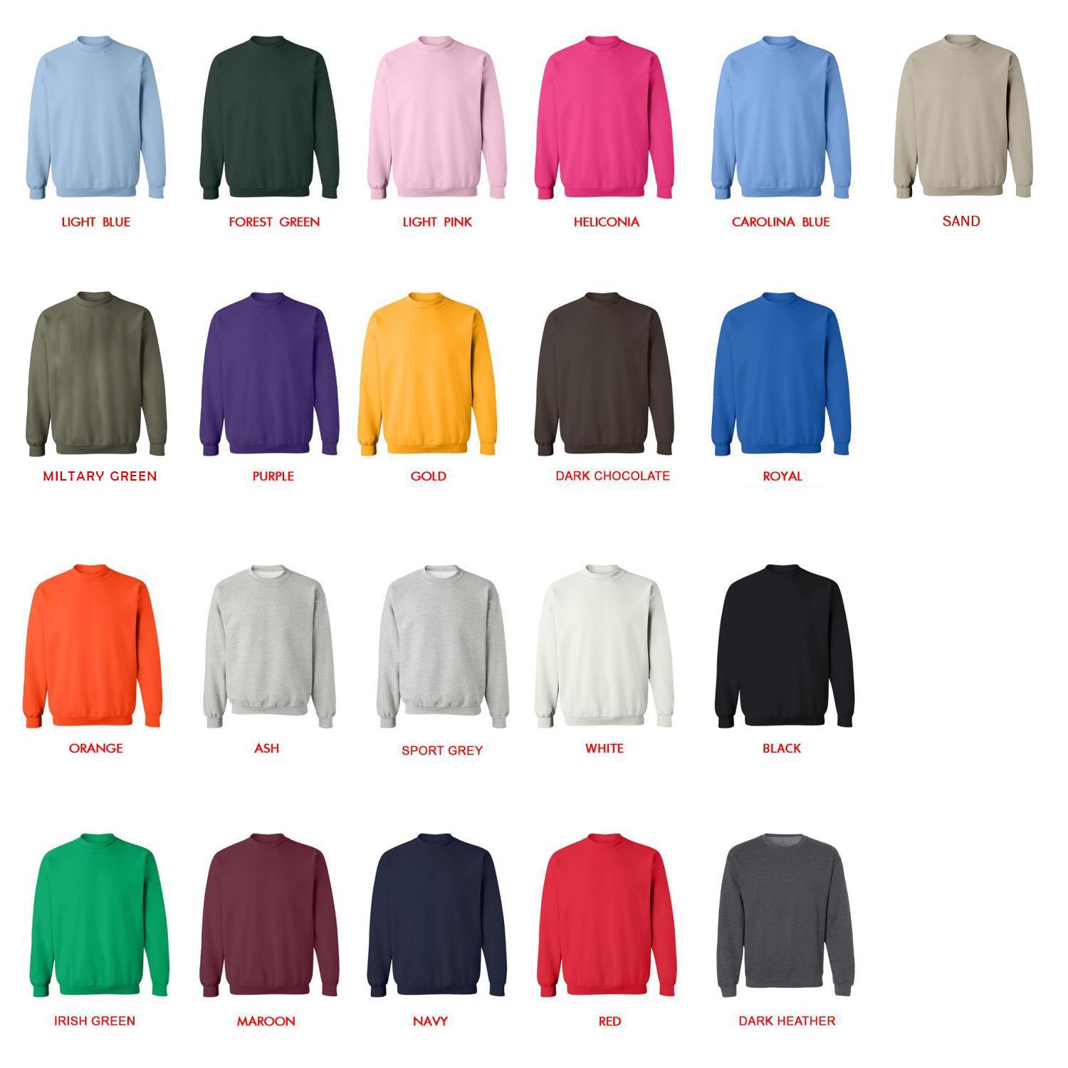 sweatshirt color chart - Cookie Run Kingdom Store