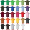 t shirt color chart 1 - Cookie Run Kingdom Store