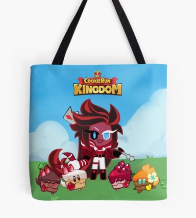 Cookie Run Kingdom Red Velvet With Powers Tote Bag Official Cookie Run Kingdom Merch