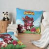 Cookie Run Kingdom Red Velvet With Powers Throw Pillow Official Cookie Run Kingdom Merch