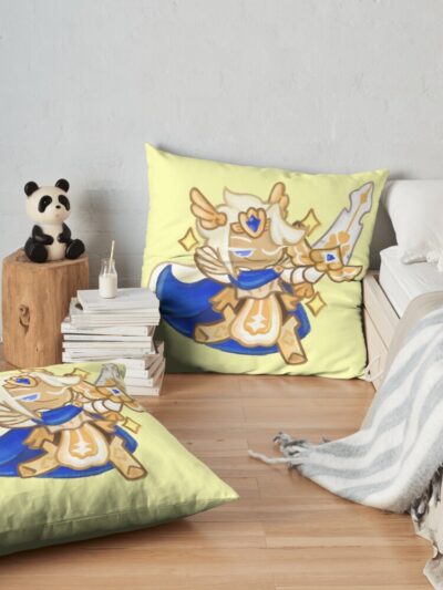 Madeleine Cookie Throw Pillow Official Cookie Run Kingdom Merch