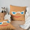 Gingerbrave Cursed Face Throw Pillow Official Cookie Run Kingdom Merch