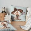 Latte Cookie (Cookie Run Kingdom) Throw Pillow Official Cookie Run Kingdom Merch