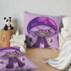 Cookie Run Kingdom: Poison Mushroom Cookie Throw Pillow Official Cookie Run Kingdom Merch