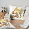 Pure Vanilla Cookie Throw Pillow Official Cookie Run Kingdom Merch