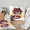 Cookie Run Kingdom Red Velvet Cookie Sticker Throw Pillow Official Cookie Run Kingdom Merch