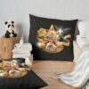 Vanilla Cookie - Cookie Run Kingdom Throw Pillow Official Cookie Run Kingdom Merch