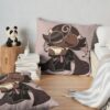 Coffee Break With Espresso Cookie Throw Pillow Official Cookie Run Kingdom Merch