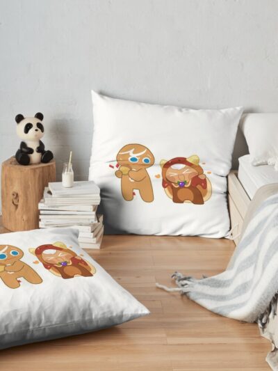 Cookie Run Kingdom Throw Pillow Official Cookie Run Kingdom Merch