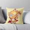 Cookie Run Kingdom: Custard Cookie Iii Throw Pillow Official Cookie Run Kingdom Merch