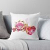 Strawberry Crepe Throw Pillow Official Cookie Run Kingdom Merch