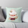 Moon Rabbit Cookie! Cookie Run Kingdom Throw Pillow Official Cookie Run Kingdom Merch