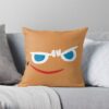 Gingerbrave Cursed Face Throw Pillow Official Cookie Run Kingdom Merch