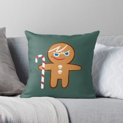 Gingerbrave Throw Pillow Official Cookie Run Kingdom Merch