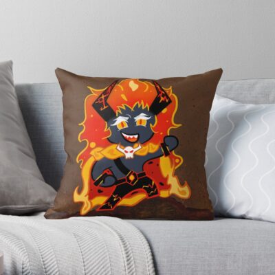 Capsaicin Cookie Cookie Run Kingdom Throw Pillow Official Cookie Run Kingdom Merch