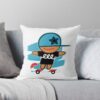 Skater Cookie Run Kingdom Cookie Throw Pillow Official Cookie Run Kingdom Merch