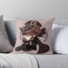 Coffee Break With Espresso Cookie Throw Pillow Official Cookie Run Kingdom Merch