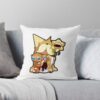 Vanilla Cookie - Cookie Run Kingdom Throw Pillow Official Cookie Run Kingdom Merch