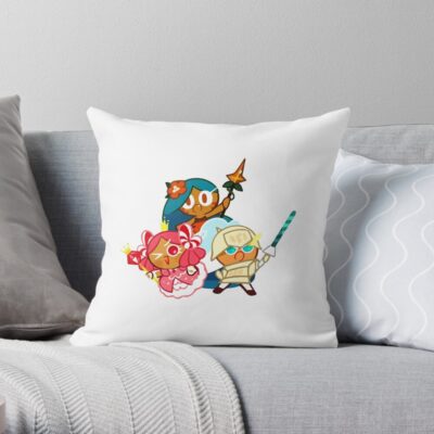 Princess Cookie ! Cookie Run Kingdom Throw Pillow Official Cookie Run Kingdom Merch