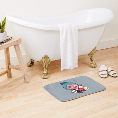 Sorbet Shark Cookie! Cookie Run Kingdom Bath Mat Official Cookie Run Kingdom Merch