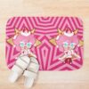 Strawberry Crepe Cookie! Cookie Run Kingdom Bath Mat Official Cookie Run Kingdom Merch