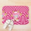 Strawberry Crepe Cookie! Cookie Run Kingdom Bath Mat Official Cookie Run Kingdom Merch