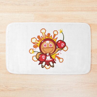 Cherry Cookie ! Cookie Run Kingdom Bath Mat Official Cookie Run Kingdom Merch