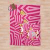 Strawberry Crepe Cookie! Cookie Run Kingdom Throw Blanket Official Cookie Run Kingdom Merch