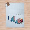 Sorbet Shark Cookie! Cookie Run Kingdom Throw Blanket Official Cookie Run Kingdom Merch