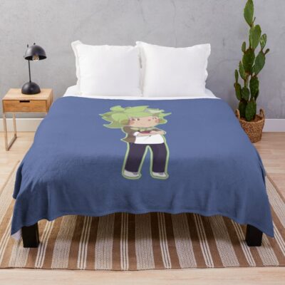 Herb Cookie - Cookie Run Kingdom Throw Blanket Official Cookie Run Kingdom Merch