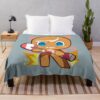 Sorbet Shark Cookie! Cookie Run Kingdom Throw Blanket Official Cookie Run Kingdom Merch