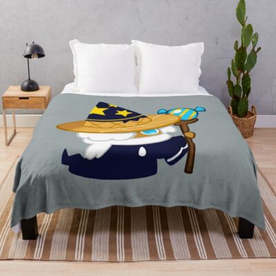 Wizard Cookie! Cookie Run Kingdom Throw Blanket Official Cookie Run Kingdom Merch