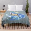 Sea Fairy Cookie Throw Blanket Official Cookie Run Kingdom Merch