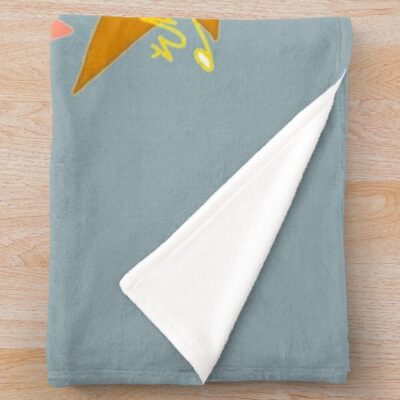 Sorbet Shark Cookie! Cookie Run Kingdom Throw Blanket Official Cookie Run Kingdom Merch