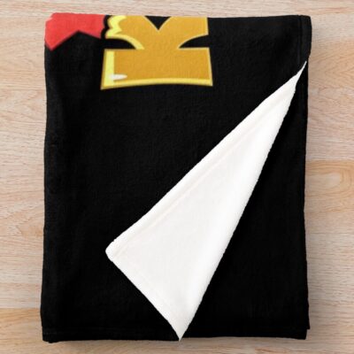 Music Palm Licorice Cookie Throw Blanket Official Cookie Run Kingdom Merch