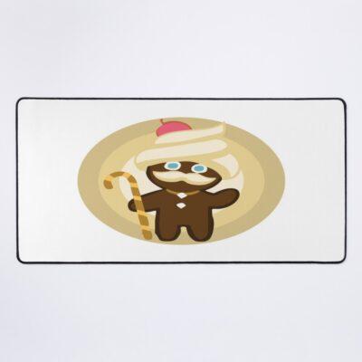 Buttercream Choco Cookie Run Kingdom Cookie With Circles Mouse Pad Official Cookie Run Kingdom Merch